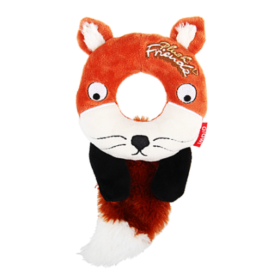 Игрушка (GiGwi) Лиса с пищалкой 75402