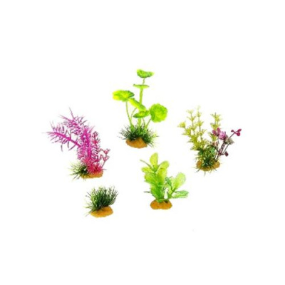 Набор (PRIME) 70603 пластиковых растений  5шт
