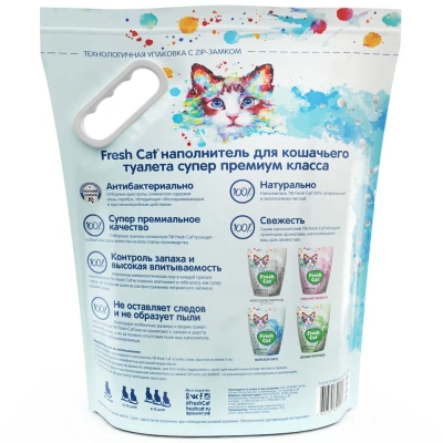 Наполнитель (FRESH CAT) Морской бриз 5л