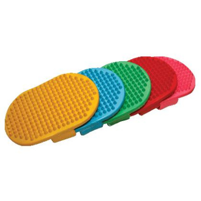 Щетка (Зооник) овальная резиновая цветная