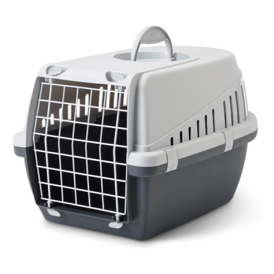 Переноска Савик S3261 Trotter-2 (56*37.5*30) мет/дверка т.сер/серая