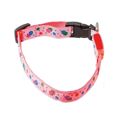 Ошейник светящийся Леденцы, 20 мм, (50-60 см) 14-3600XL