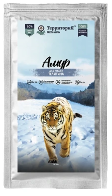 ТерриториЯ Амур 0,085кг телятина влажный для кошек (321311)