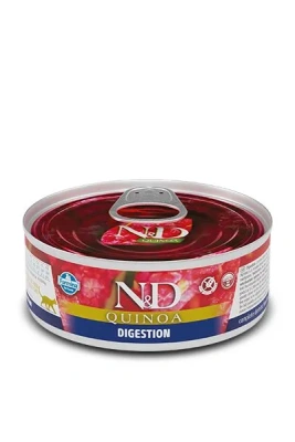 Farmina (Фармина) N&D Cat Quinoa 0,080кг с киноа консерва для поддержки пищеварения (102130) 