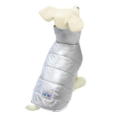 Попона (Triol) утепленная двусторонняя Серебро M, серебристая, размер 30см