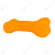 Игрушка (Nunbell) Кость пищалка для собак, 17.5х6.5см 