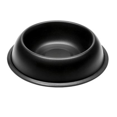 Миска (Ferplast) "Mira KC 76" метал. черная 0.9л