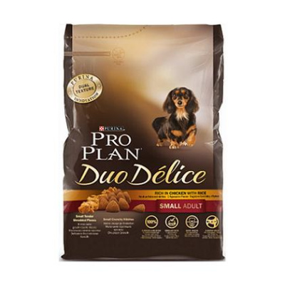 Проплан Duo Delice 2,5кг курица+рис (д/взрослых мелких пород) сухой д/собак (819437)