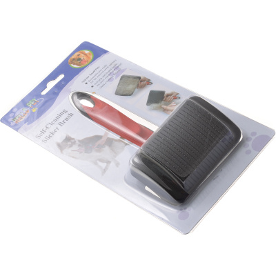 Пуходерка (Hello Pet) 32363S самоочищающаяся c активным кордом малая