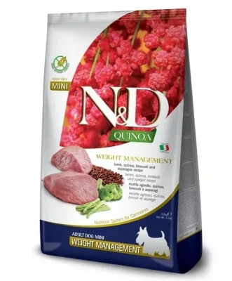 Farmina (Фармина) N&D Dog 2,5кг ягненок и киноа для контроля веса мини 2061 (040114)