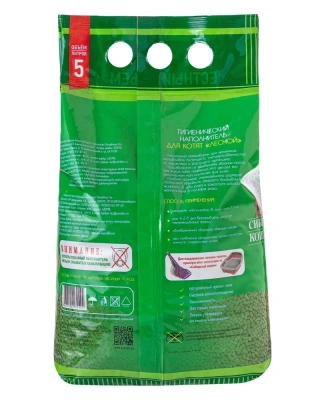 Наполнитель (Сибирская кошка)  5л Лесной древесный для КОТЯТ